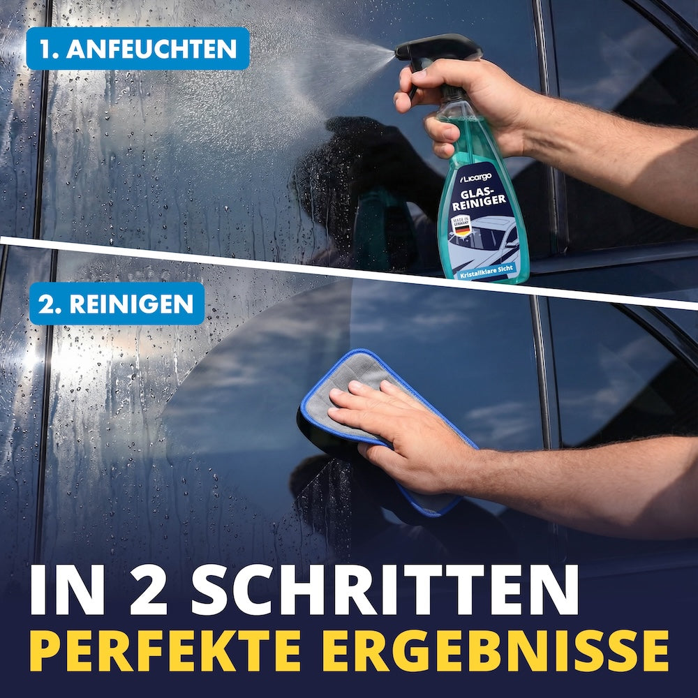 Klare Sicht in Rekordzeit=>Mach’s Dir leicht: Mit dem Scheiben Set "Pads" bist Du in wenigen Handgriffen startklar und genießt klare Sicht, entspanntes Fahren und echtes Neuwagen-Feeling.