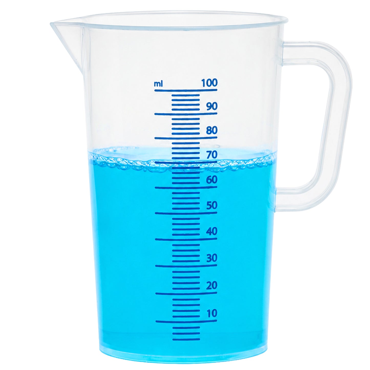 Made in Germany=>Unserer Messbecher hat ein Volumen von 100 ml und verfügt über eine feine Skala für perfekte Ablese-Genauigkeit.