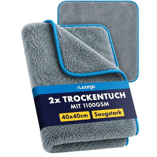 Makelloses Ergebnis=>1100GSM sprechen für sich selbst – mit seiner enormen Saugkraft ist unser Mikrofasertuch konkurrenzlos!