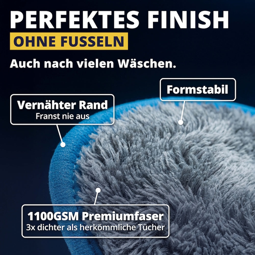 Qualität, die man spürt=>Jedes Detail ist auf Langlebigkeit ausgelegt: vom vernähten Rand bis zur formstabilen Premiumfaser, die auch nach vielen Wäschen nicht nachlässt.